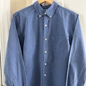 Men's Shirt Long Sleeve Brand: Old Navy Large Button Up Regular Fit